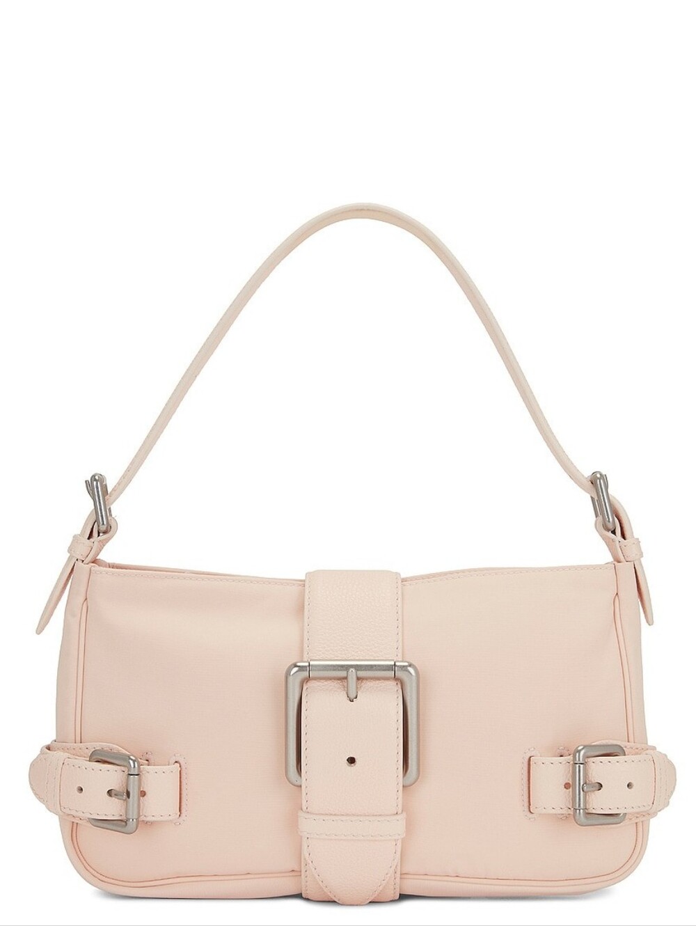 BOTTEGA VENETA MINI SHOULDER BAG - MELON WASHED & SILVER